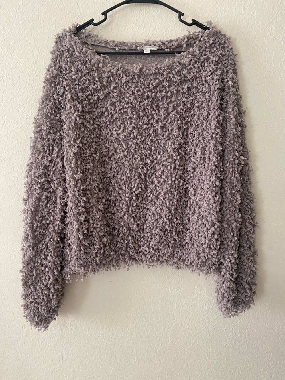 Blu Pepper Plush Scoop Neck Sweater - Dusty Lavender - Picture 2 of 11
